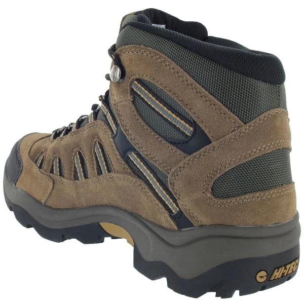 HI-TEC Men's Bandera Mid WP Hiking Boots, Bone/Brown/Mustard 4 HI-TEC Men's Bandera Mid WP Hiking Boots, Bone/Brown/Mustard - Image 4