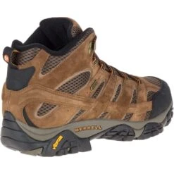 MERRELL Men's Moab 2 Mid Waterproof Hiking Boots, Earth -FootCraft Shop 2023810 201 alt2