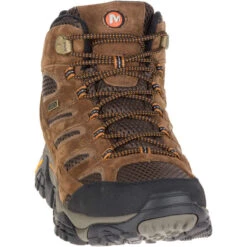 MERRELL Men's Moab 2 Mid Waterproof Hiking Boots, Earth -FootCraft Shop 2023810 201 alt8
