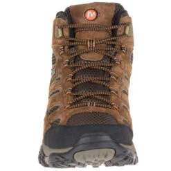 MERRELL Men's Moab 2 Mid Waterproof Hiking Boots, Earth, Wide -FootCraft Shop 2023811 201 alt7