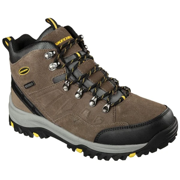 SKECHERS Men's Relaxed Fit: Relment – Pelmo Mid Waterproof Hiking Boots 1 SKECHERS Men's Relaxed Fit: Relment – Pelmo Mid Waterproof Hiking Boots