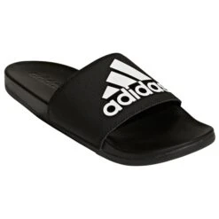 ADIDAS Men's Adilette Cloudfoam Plus Logo Slides -FootCraft Shop 2057256 001 alt3