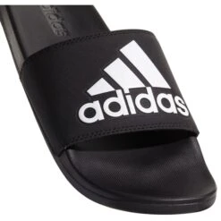 ADIDAS Men's Adilette Cloudfoam Plus Logo Slides -FootCraft Shop 2057256 001 alt7