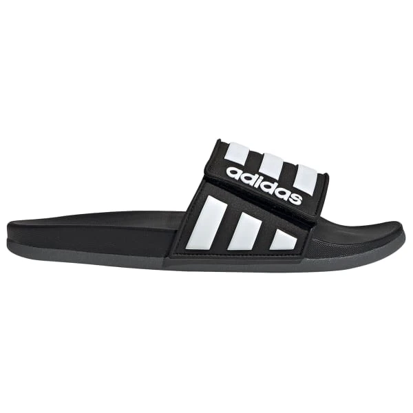 ADIDAS Men's Adilette Comfort Adjustable Slide Sandals 1 ADIDAS Men's Adilette Comfort Adjustable Slide Sandals