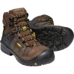 KEEN Men's Dover 6" WP Carbon Fiber Toe Work Boots -FootCraft Shop 2074619 201 alt2