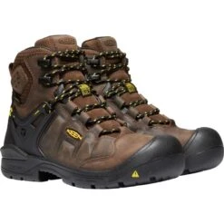KEEN Men's Dover 6" WP Carbon Fiber Toe Work Boots -FootCraft Shop 2074619 201 alt3