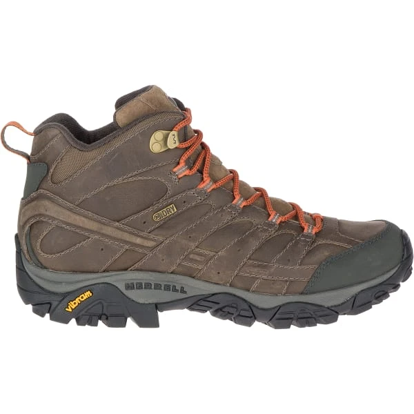 MERRELL Men's Moab 2 Prime Mid Waterproof Hiking Boots 2 MERRELL Men's Moab 2 Prime Mid Waterproof Hiking Boots - Image 2