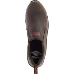 MERRELL Men's Jungle Moc Leather Comp Toe Work Shoe -FootCraft Shop 2078635 201 alt5