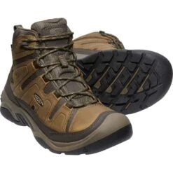 KEEN Men's Circadia Mid Waterproof Hiking Boots -FootCraft Shop 2081643 203 alt3