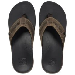 REEF Men's Cushion Lux Flip Flops -FootCraft Shop 2082469 001 alt2